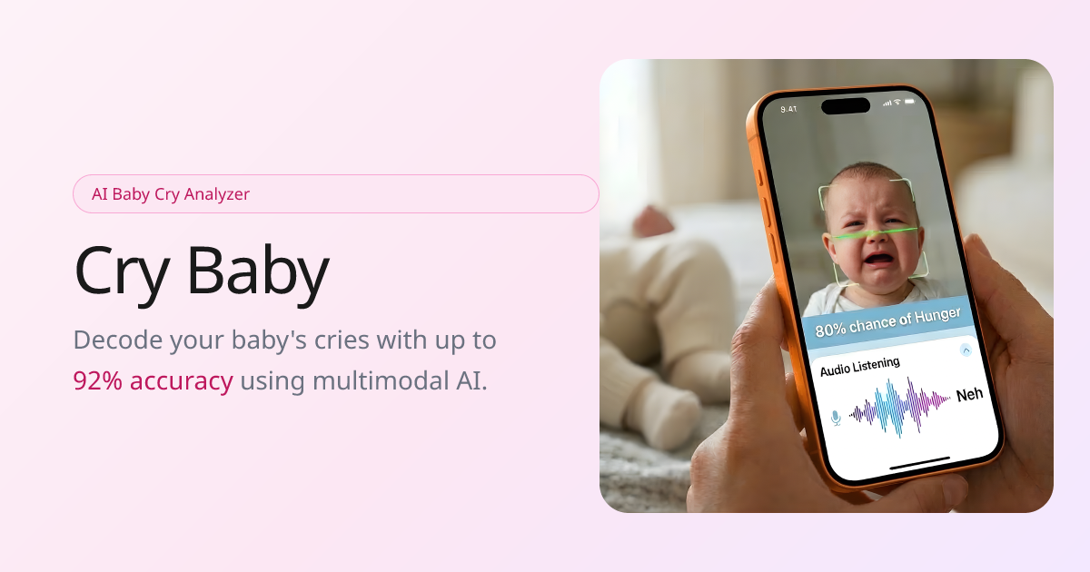Cry Baby - AI Baby Cry Analyzer & Parenting Assistant